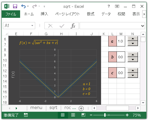 Excel Sqrtで平方根 ルート を計算する